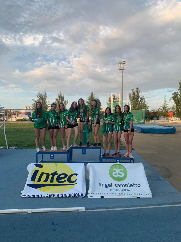Podio Sub 15 femenino
