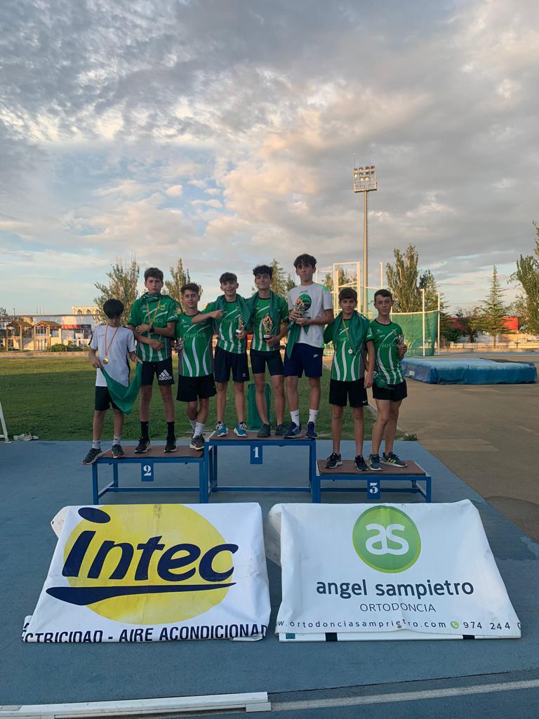 Podio Sub 16 masculino