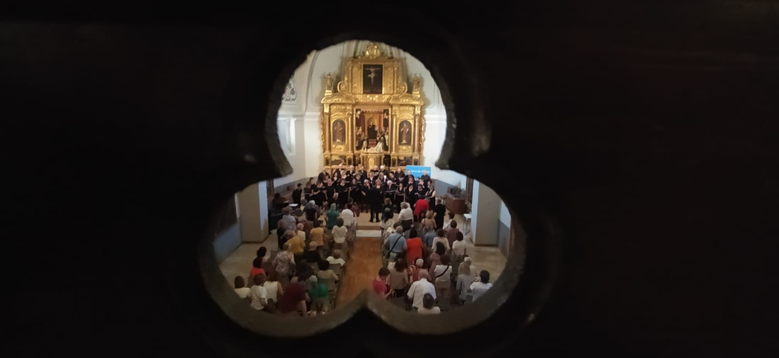 Coro Universitario del Campus de Huesca. Foto Joaquín Santafé 