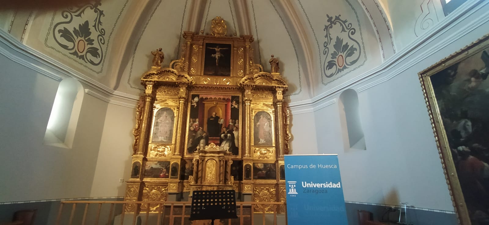 Coro Universitario del Campus de Huesca. Foto Joaquín Santafé 