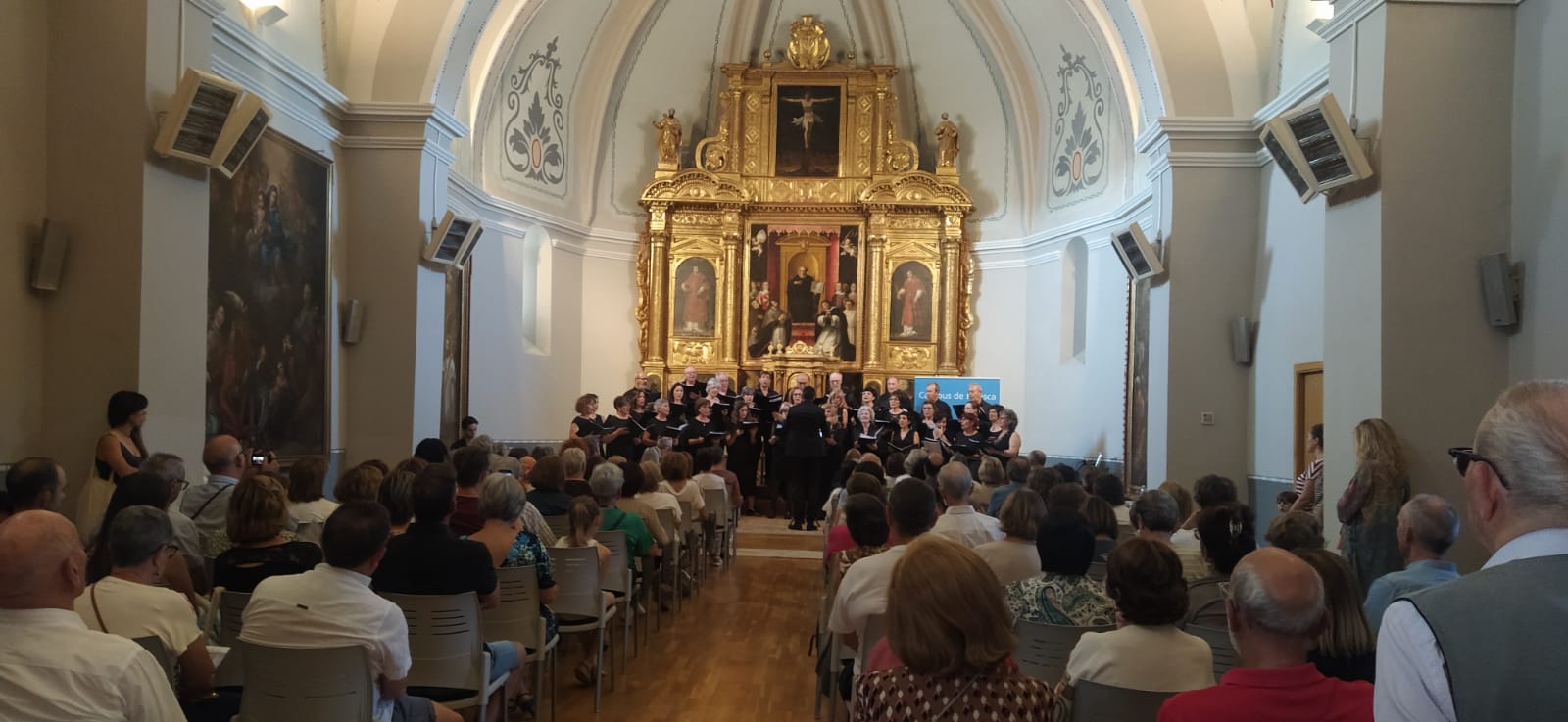 Coro Universitario del Campus de Huesca. Foto Joaquín Santafé 