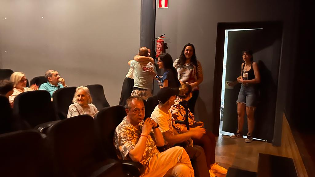 Actuación de los grupos de Cruz Blanca en la Muestra de Teatro y Danza. Foto: Mercedes Manterola