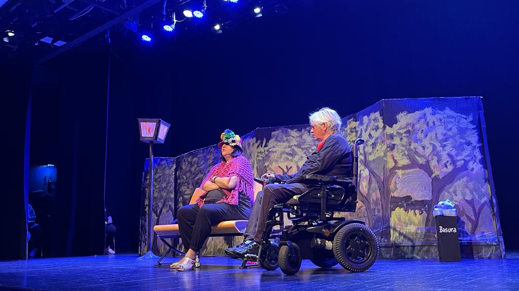 Actuación de los grupos de Cruz Blanca en la Muestra de Teatro y Danza. Foto: Mercedes Manterola