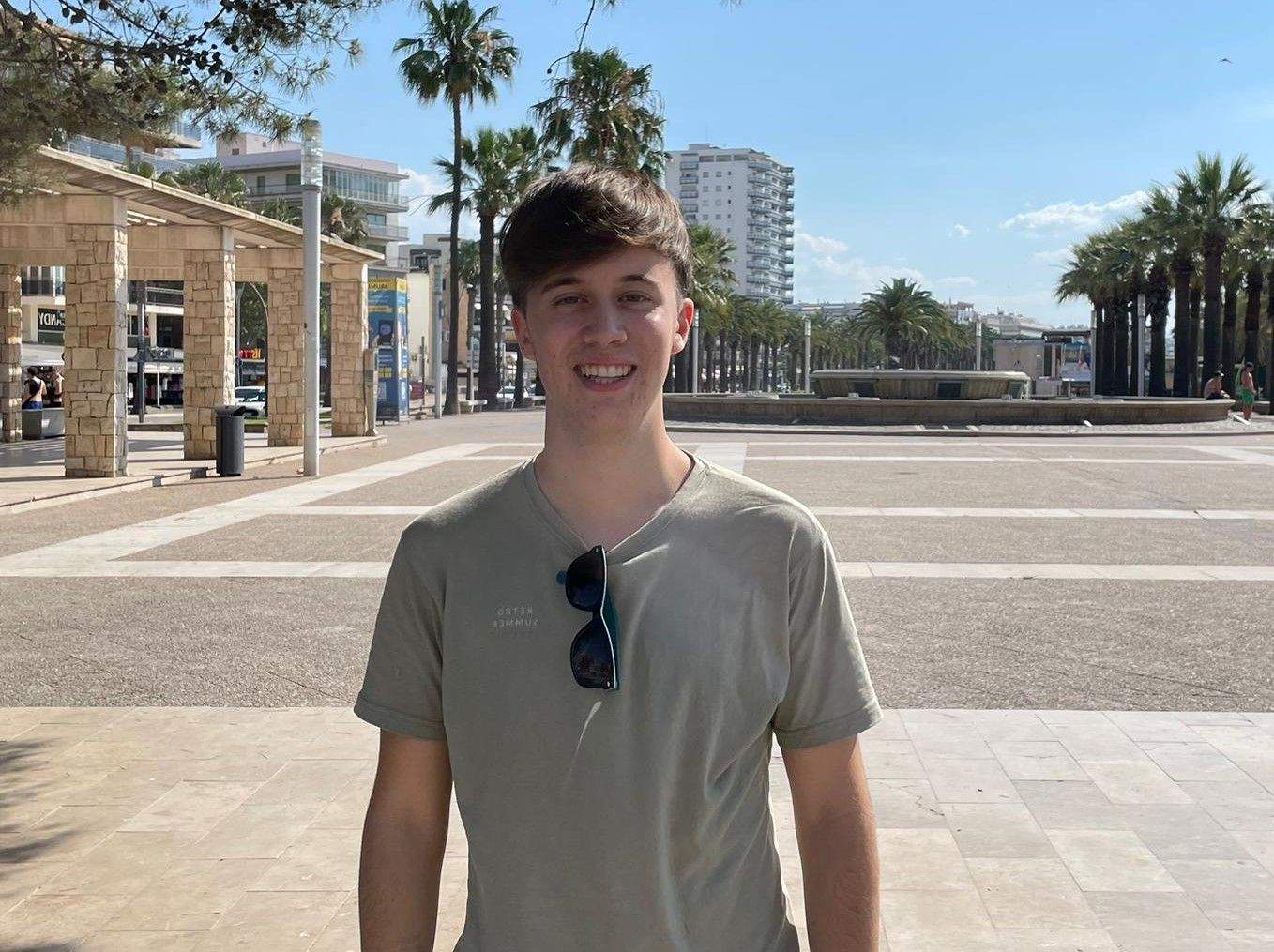 David Lanzarote se ha enterado de sus resultados en Salou.