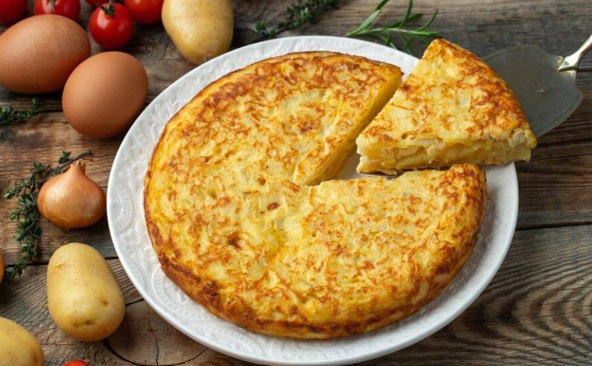 Tortilla de patatas.