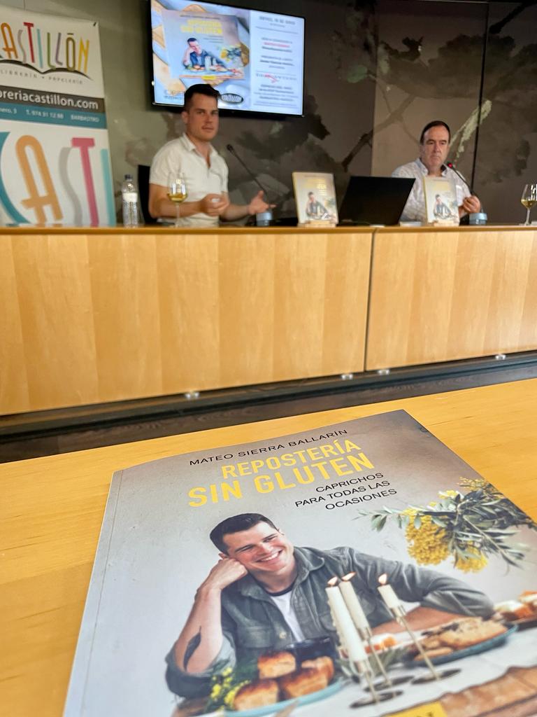 Imágenes de la presentación de Mateo Sierra en la DO Somontano en Barbastro. Foto Eli Río