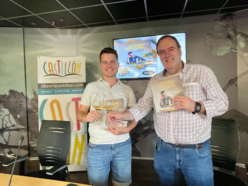 Imágenes de la presentación de Mateo Sierra en la DO Somontano en Barbastro. Foto Eli Río