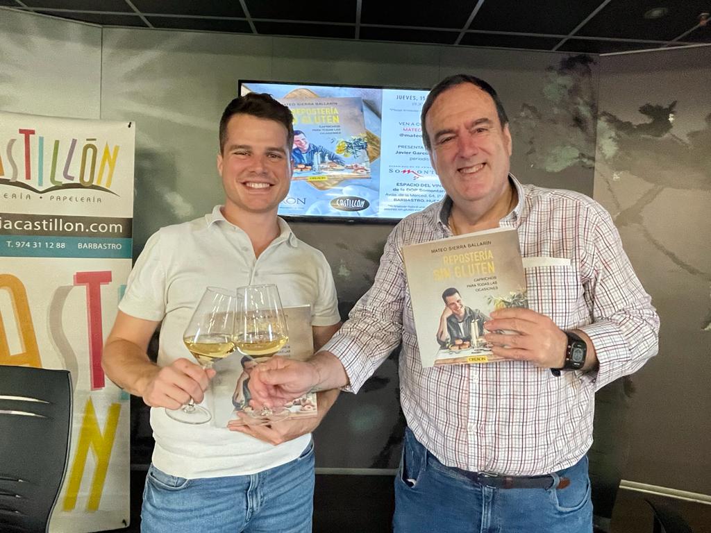 Imágenes de la presentación de Mateo Sierra en la DO Somontano en Barbastro. Foto Eli Río