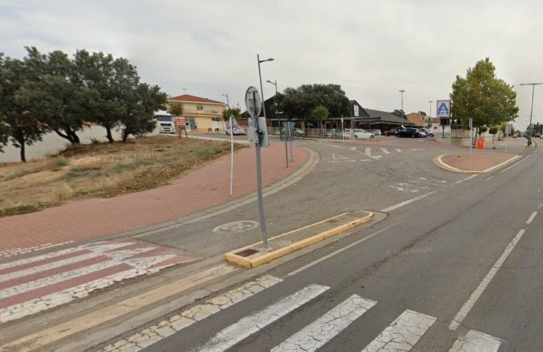 Muere una mujer atropellada en un paso de cebra de Monzón