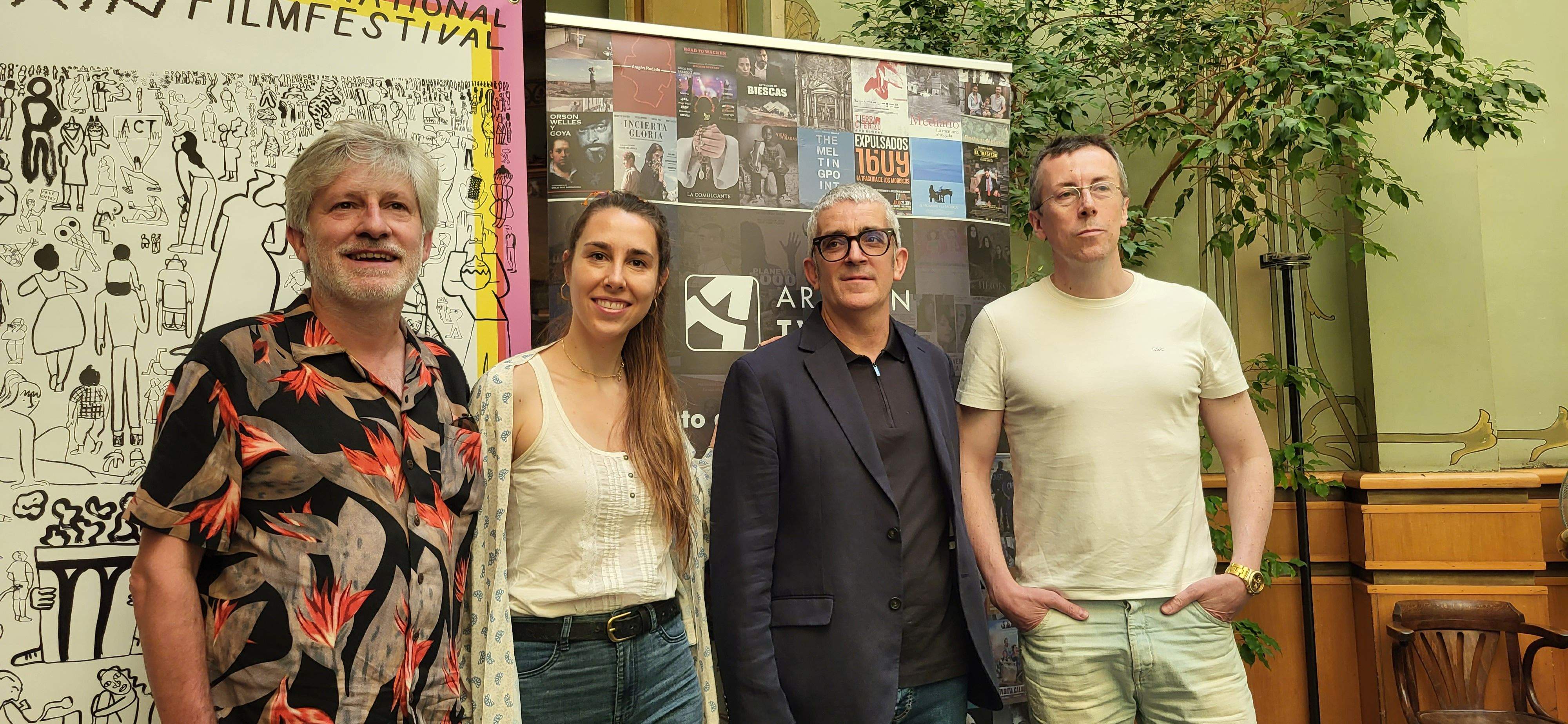 Gaizka Urresti, Gala Gracia, J. Alberto Andrés y Miguel Ángel Lamata. Foto Myriam Martínez