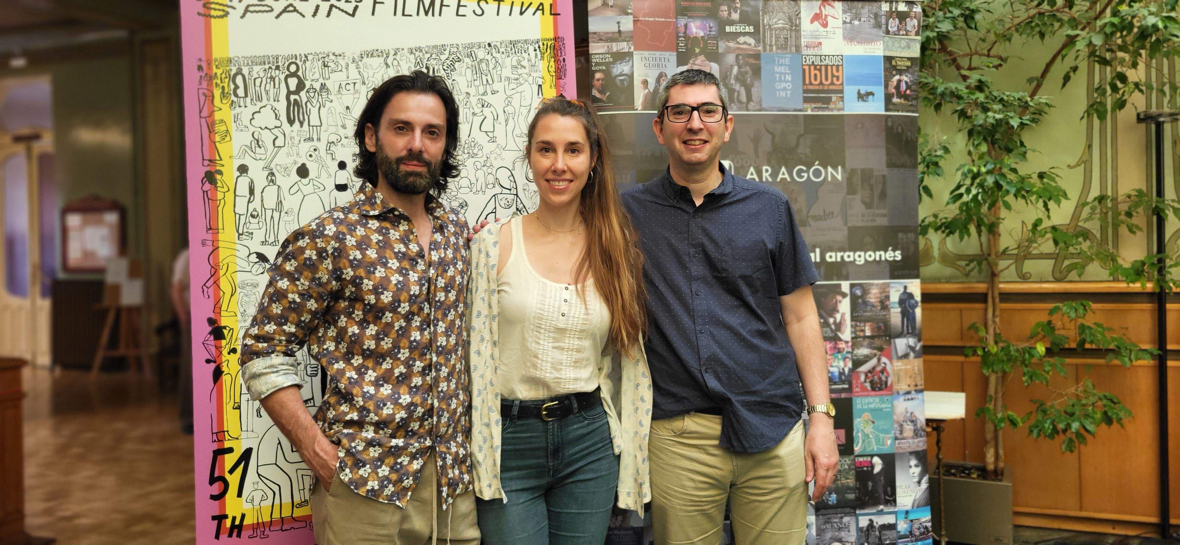 Carlo D'Ursi, Gala Gracia y Arturo Méndiz. Foto Myriam Martínez