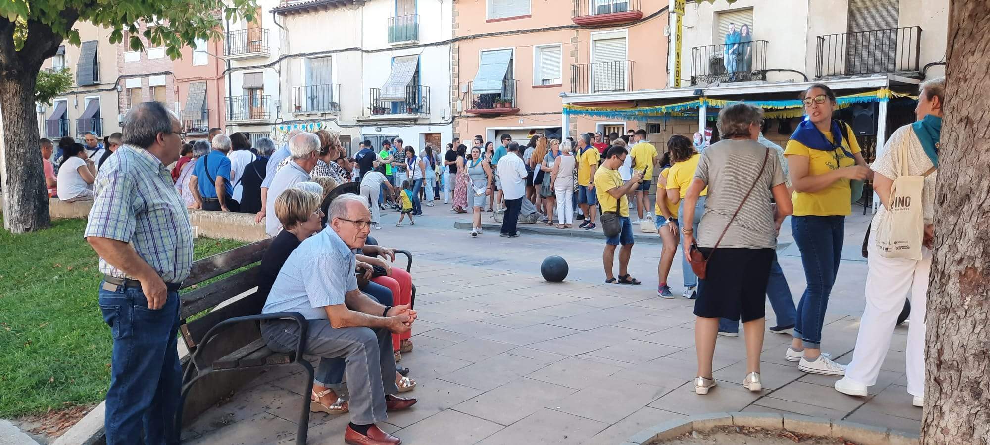 Tardeo Viejoven. Foto Ayuntamiento de Ayerbe