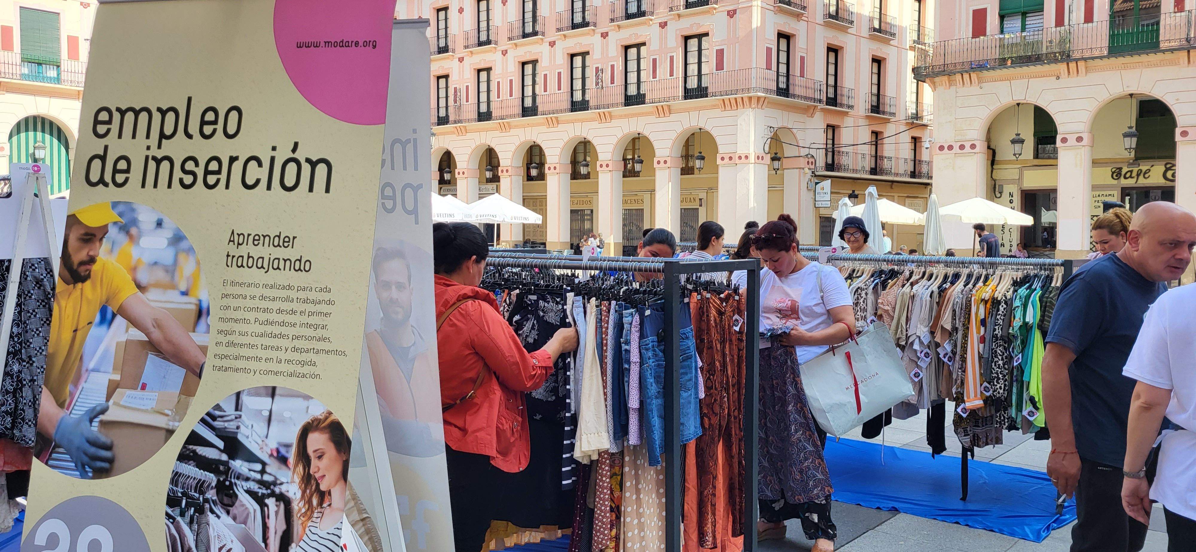 Fiesta de la Moda Re- de Cáritas en Huesca. Foto: Mercedes Manterola