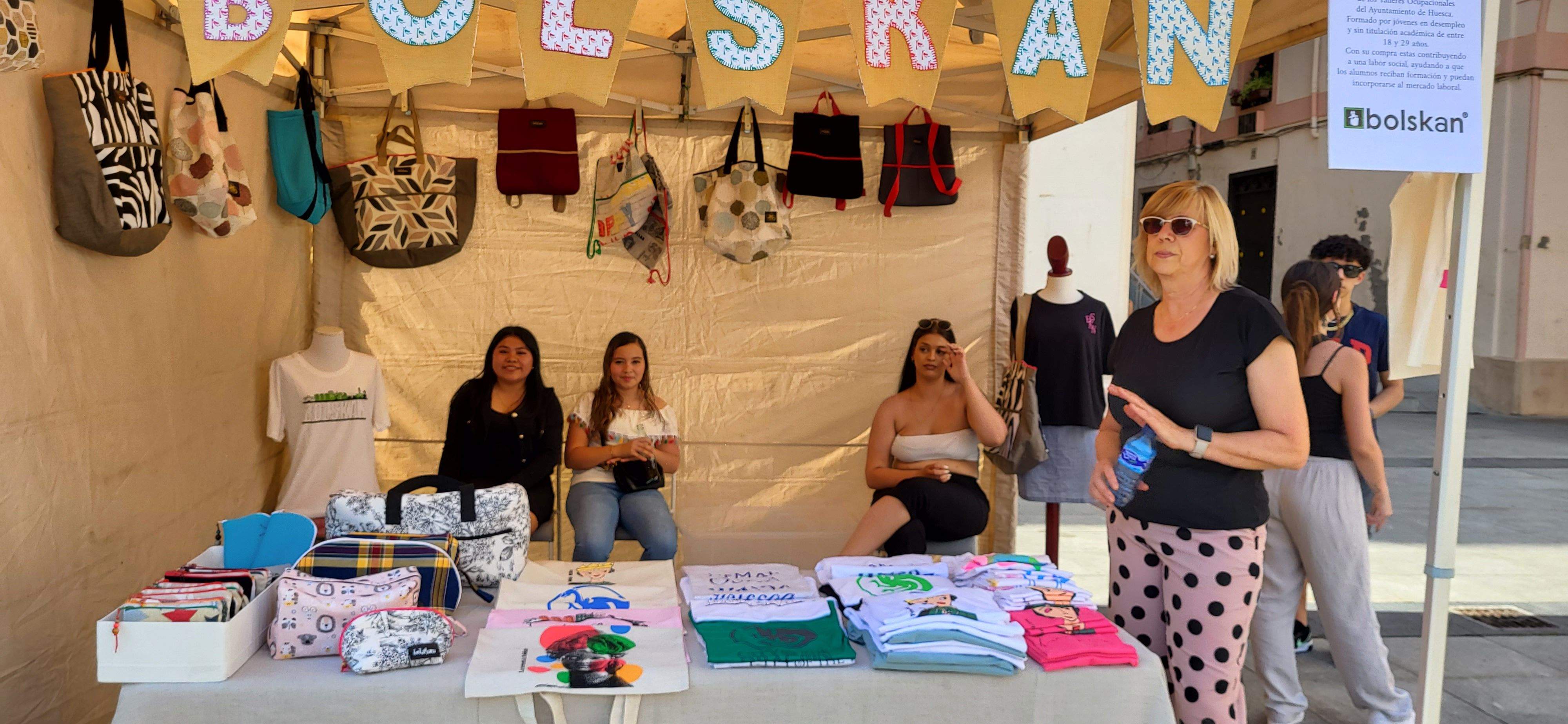 Fiesta de la Moda Re- de Cáritas en Huesca. Foto: Mercedes Manterola