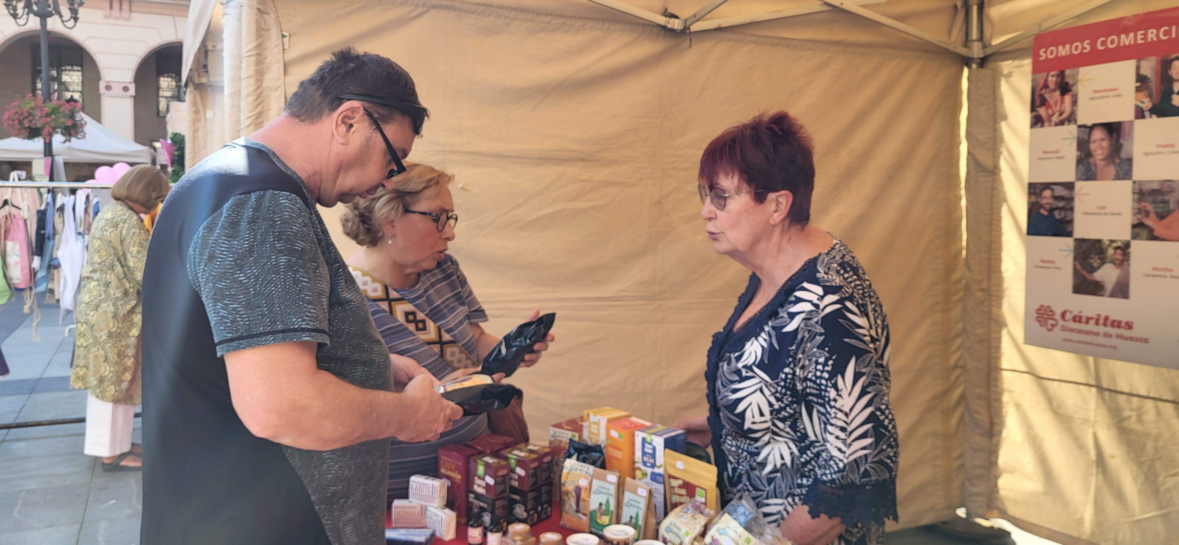 Fiesta de la Moda Re- de Cáritas en Huesca. Foto: Mercedes Manterola