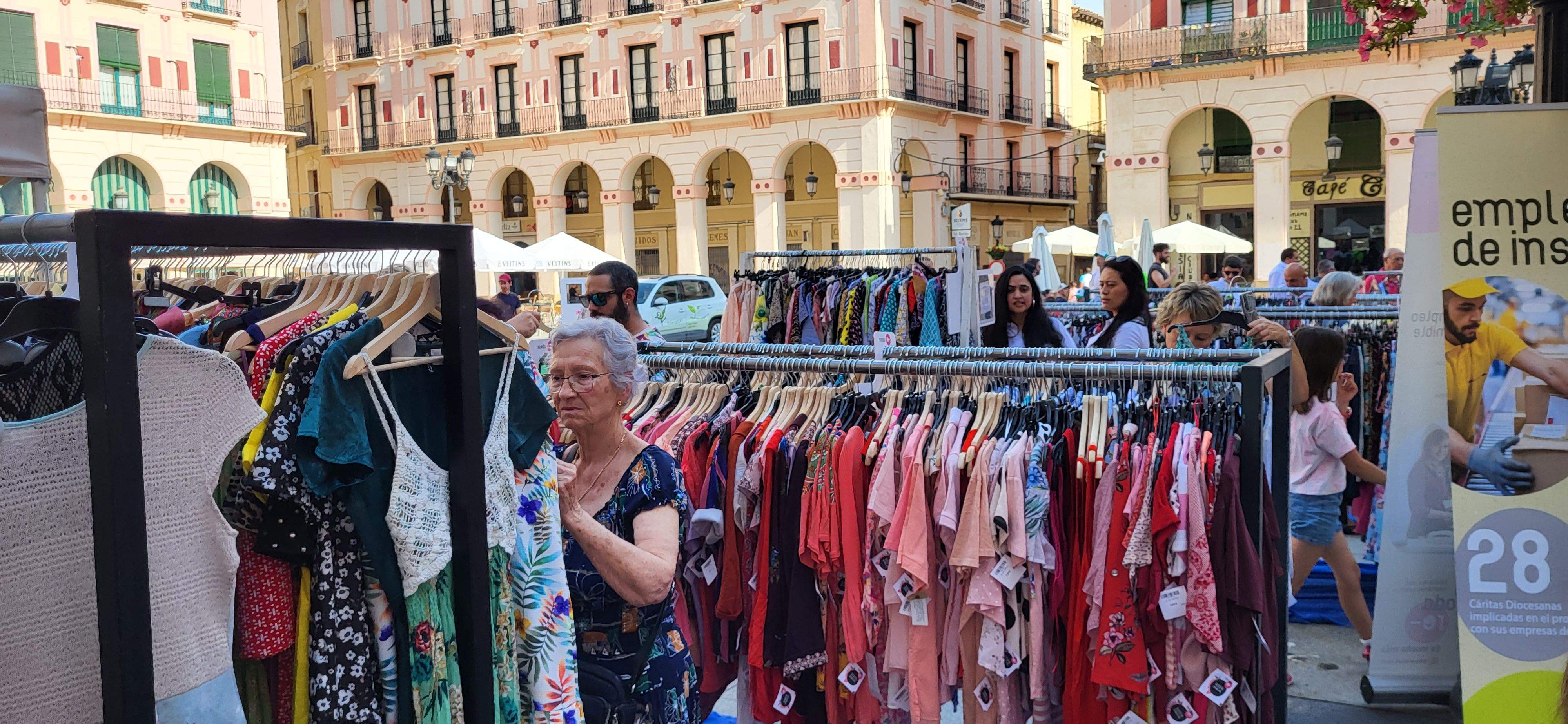 Fiesta de la Moda Re- de Cáritas en Huesca. Foto: Mercedes Manterola