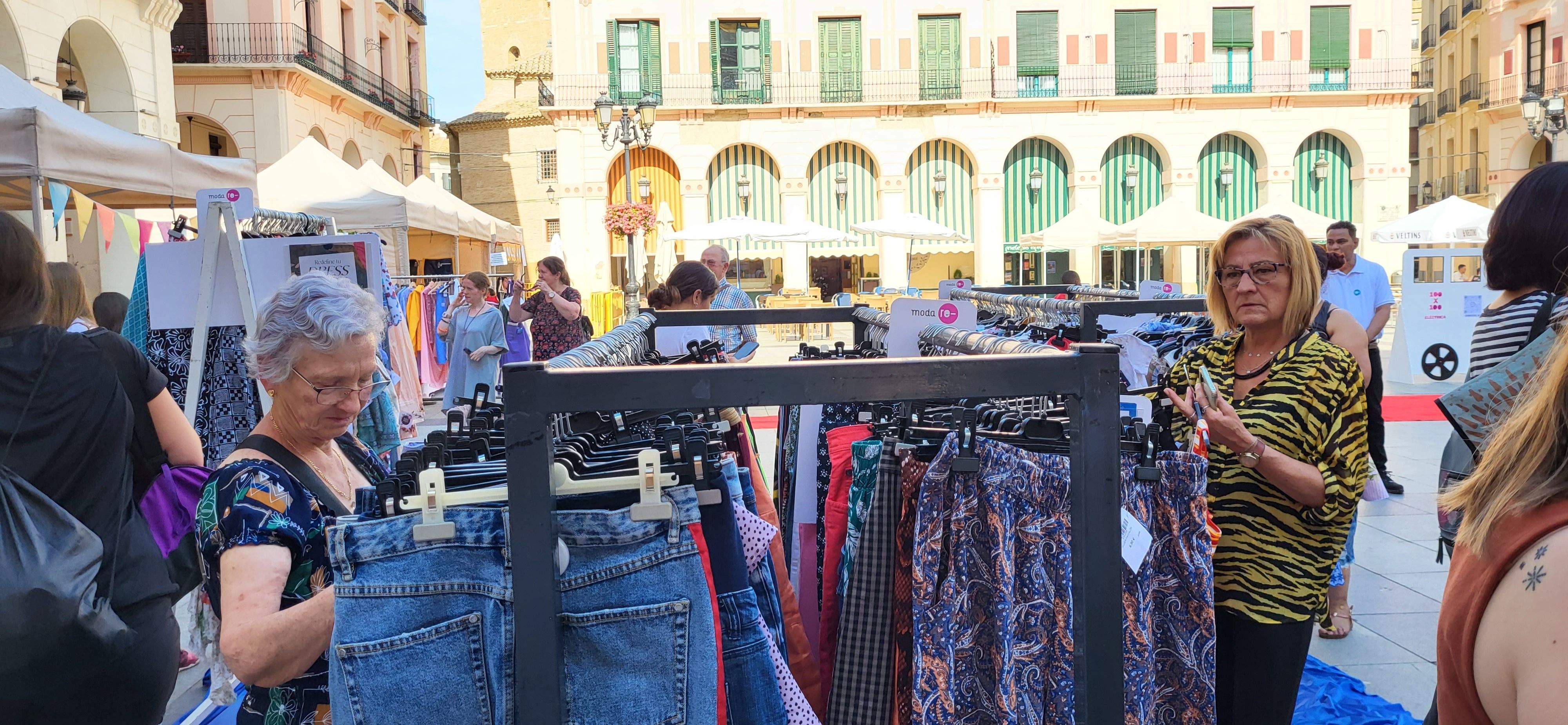 Fiesta de la Moda Re- de Cáritas en Huesca. Foto: Mercedes Manterola