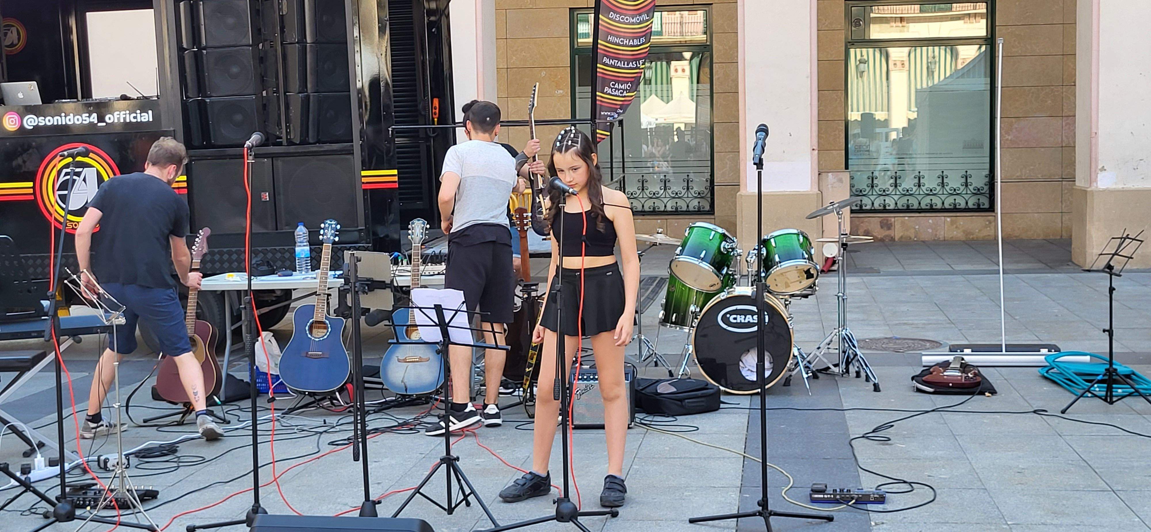 Fiesta de la Moda Re- de Cáritas en Huesca. Foto: Mercedes Manterola