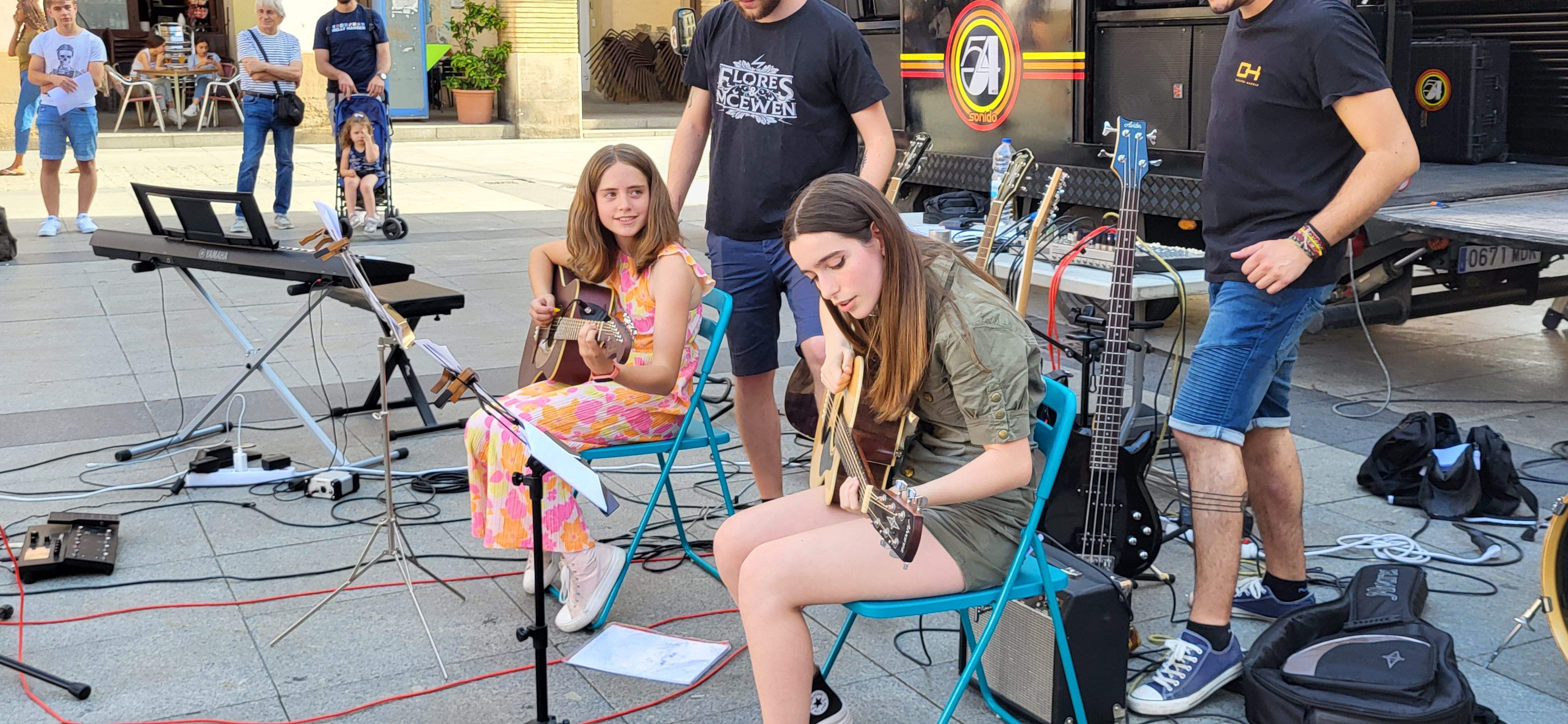 Fiesta de la Moda Re- de Cáritas en Huesca. Foto: Mercedes Manterola