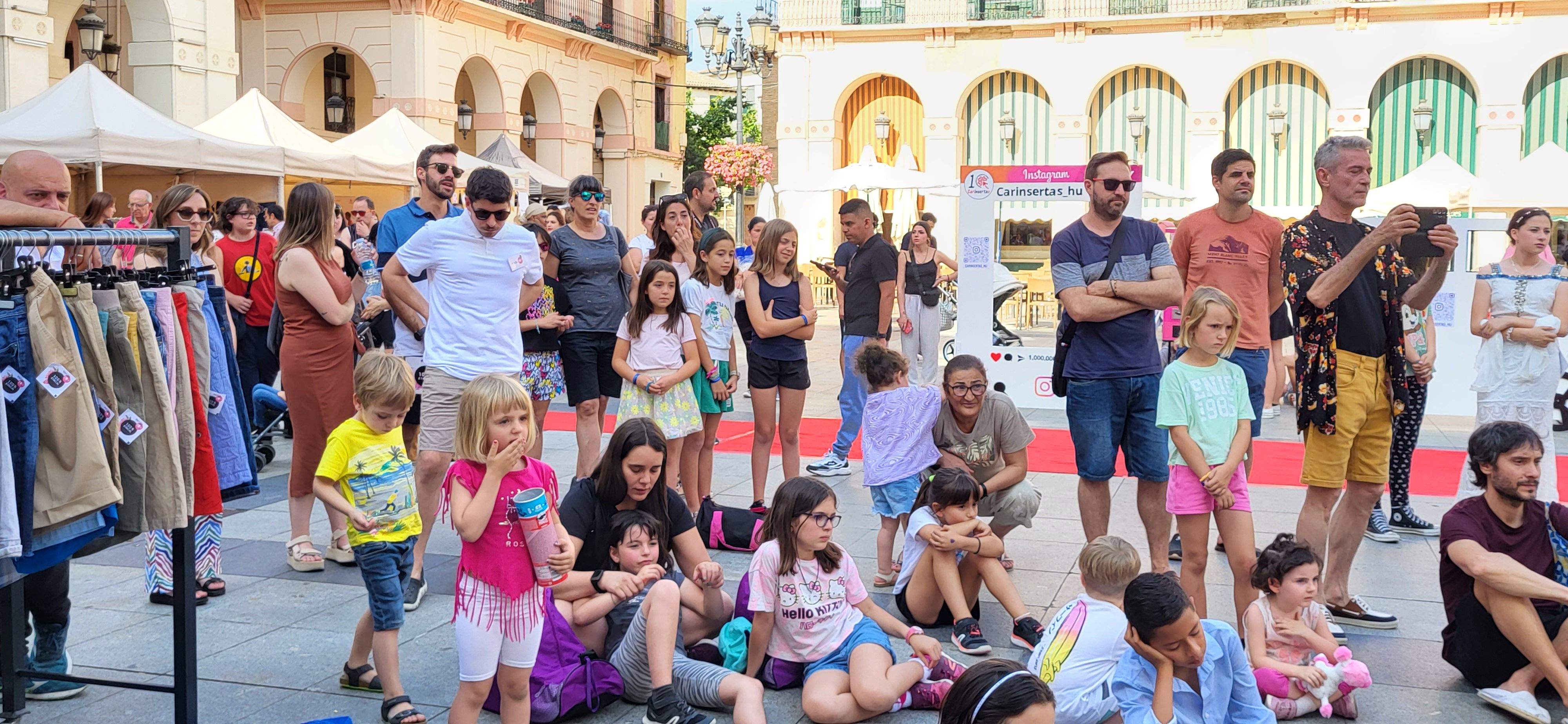 Fiesta de la Moda Re- de Cáritas en Huesca. Foto: Mercedes Manterola