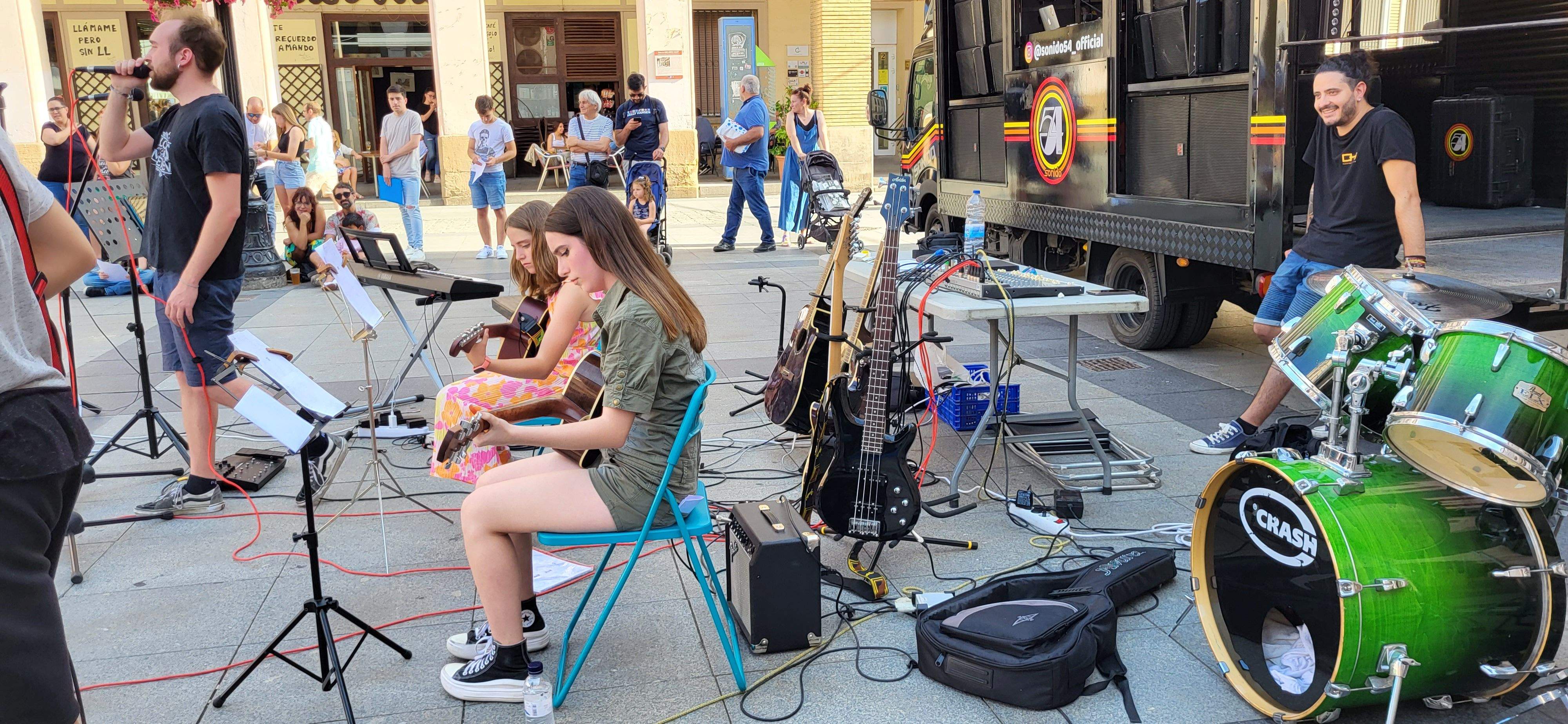 Fiesta de la Moda Re- de Cáritas en Huesca. Foto: Mercedes Manterola