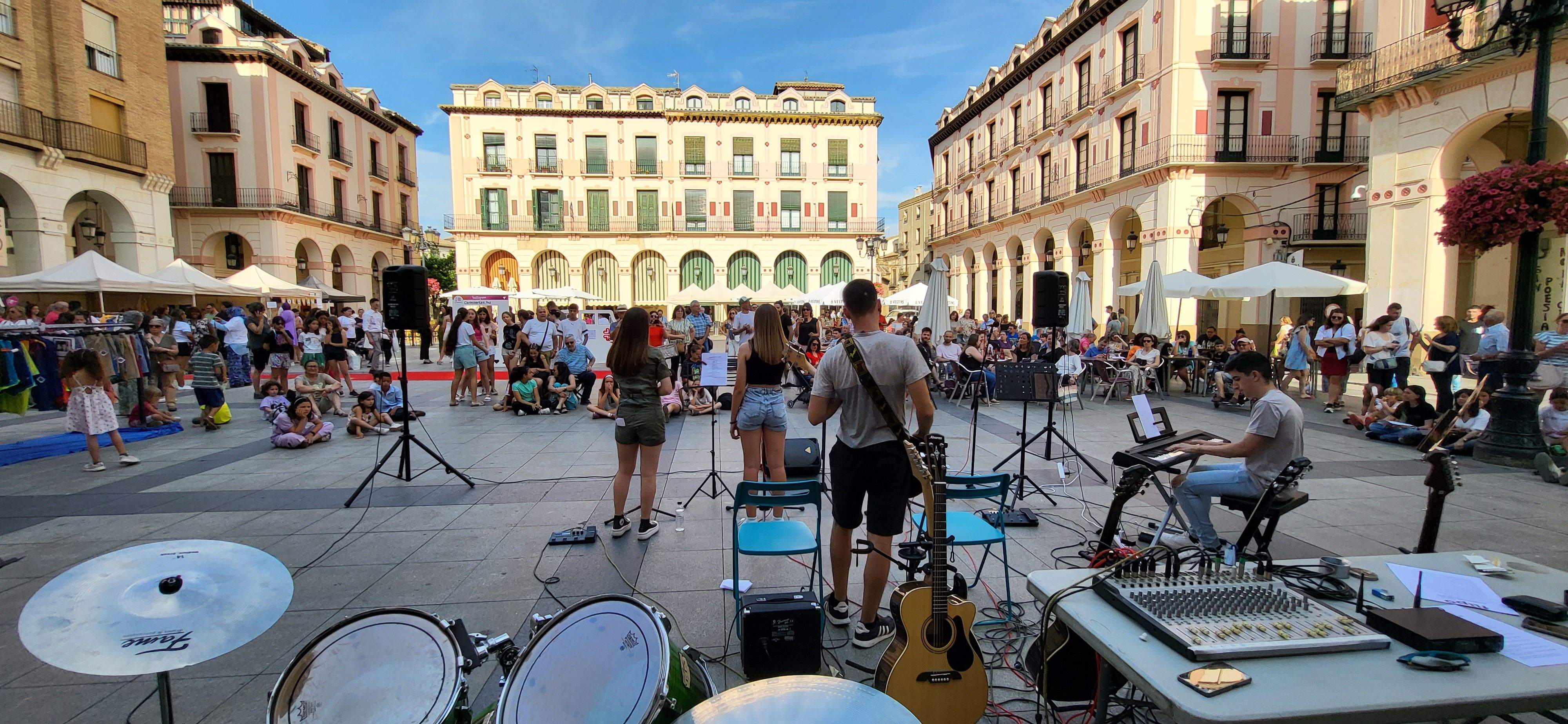 Fiesta de la Moda Re- de Cáritas en Huesca. Foto: Mercedes Manterola