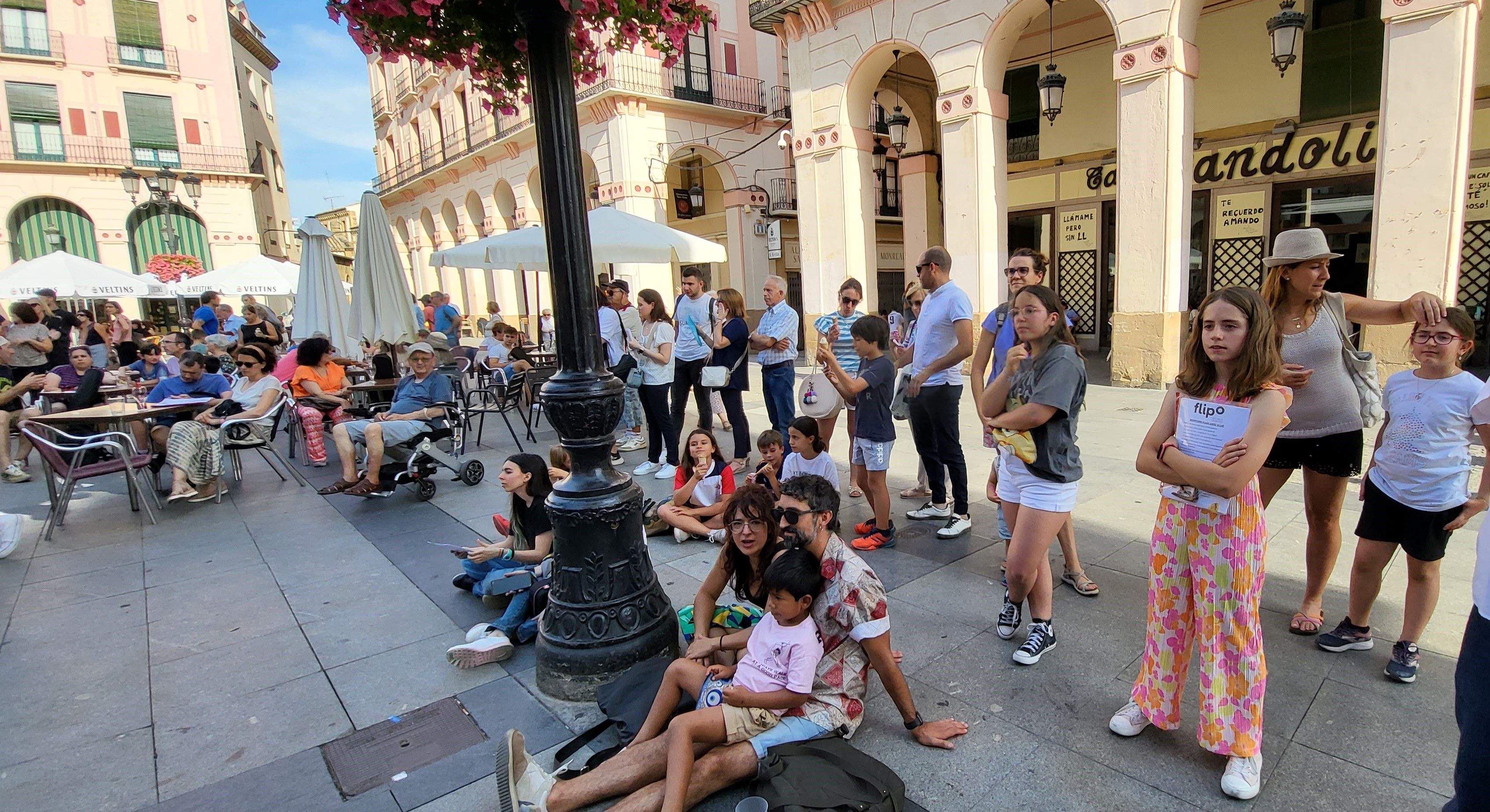 Fiesta de la Moda Re- de Cáritas en Huesca. Foto: Mercedes Manterola