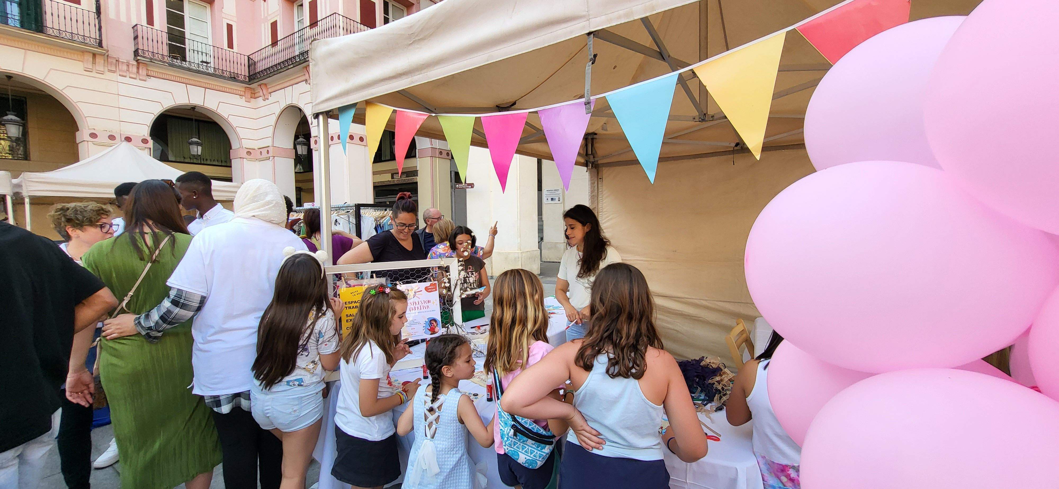 Fiesta de la Moda Re- de Cáritas en Huesca. Foto: Mercedes Manterola