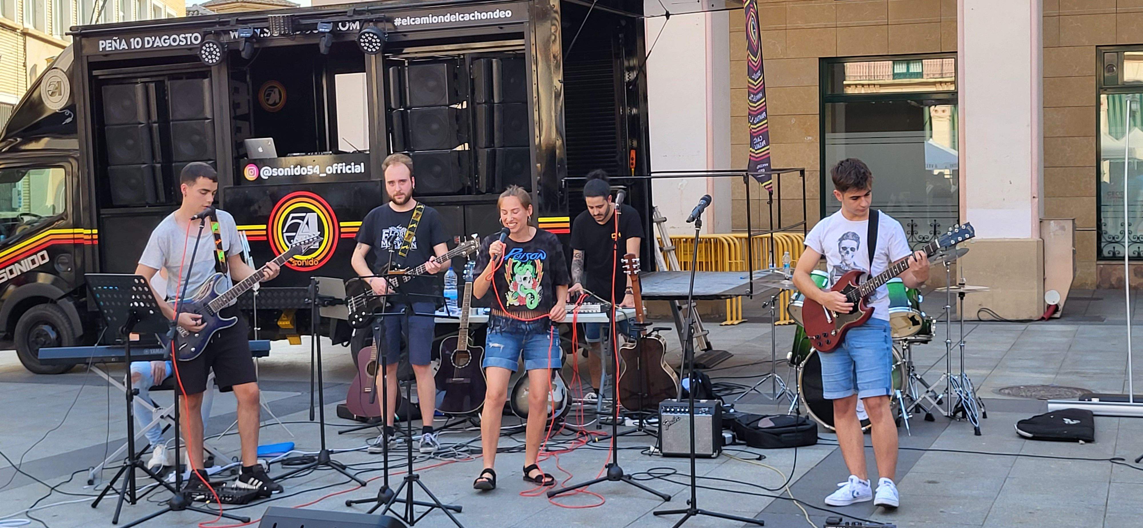 Fiesta de la Moda Re- de Cáritas en Huesca. Foto: Mercedes Manterola