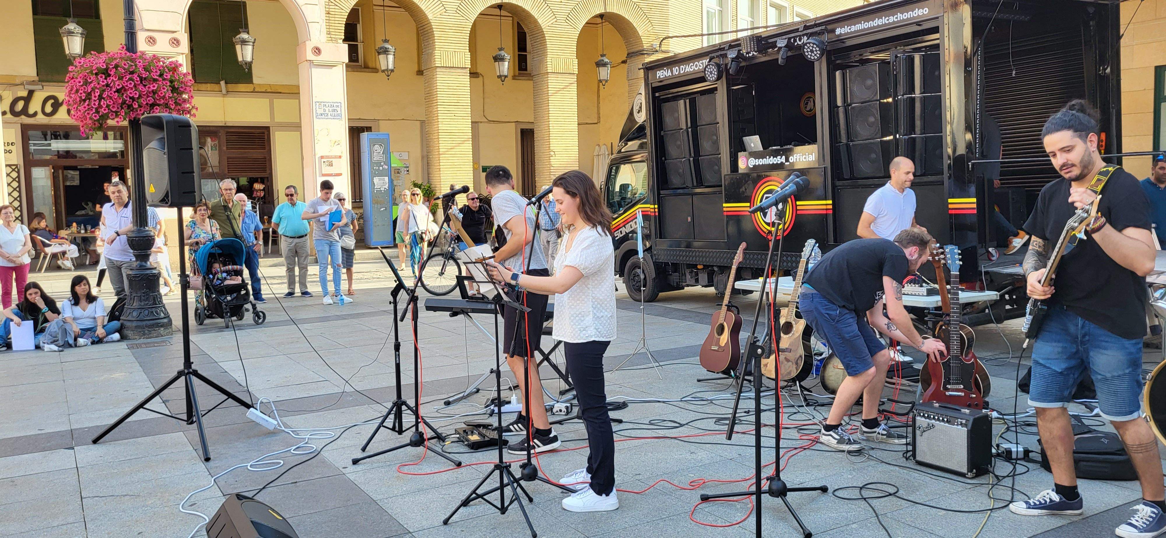 Fiesta de la Moda Re- de Cáritas en Huesca. Foto: Mercedes Manterola
