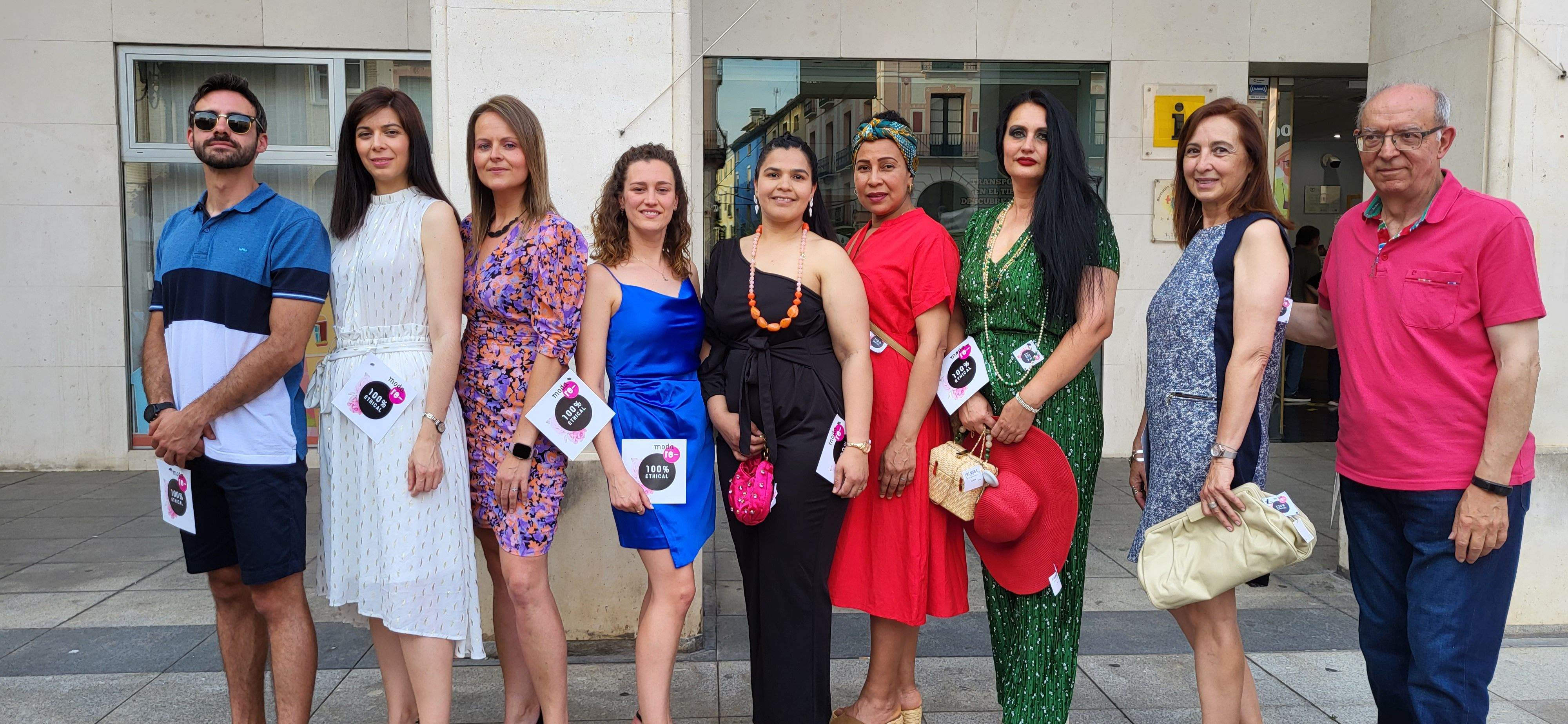 Fiesta de la Moda Re- de Cáritas en Huesca. Foto: Mercedes Manterola