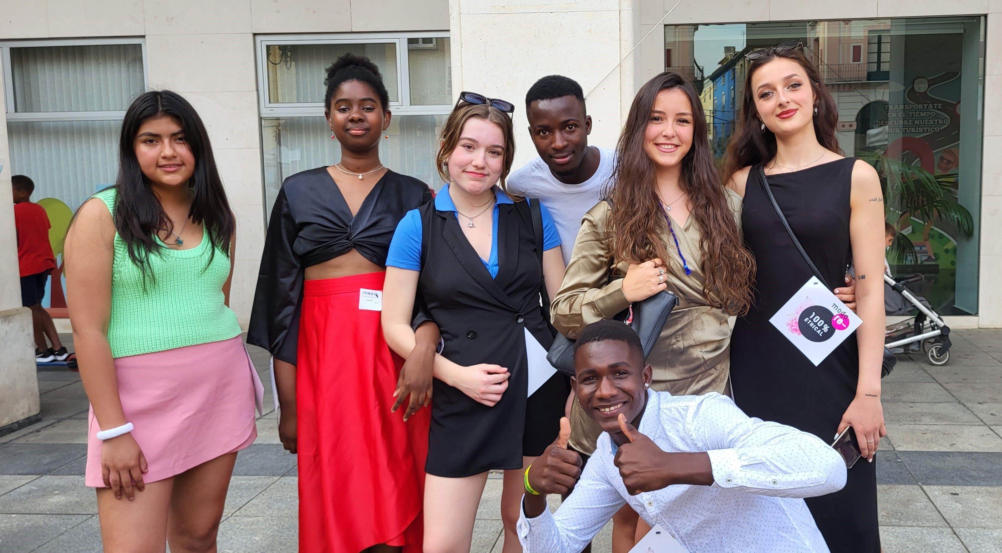 Fiesta de la Moda Re- de Cáritas en Huesca. Foto: Mercedes Manterola