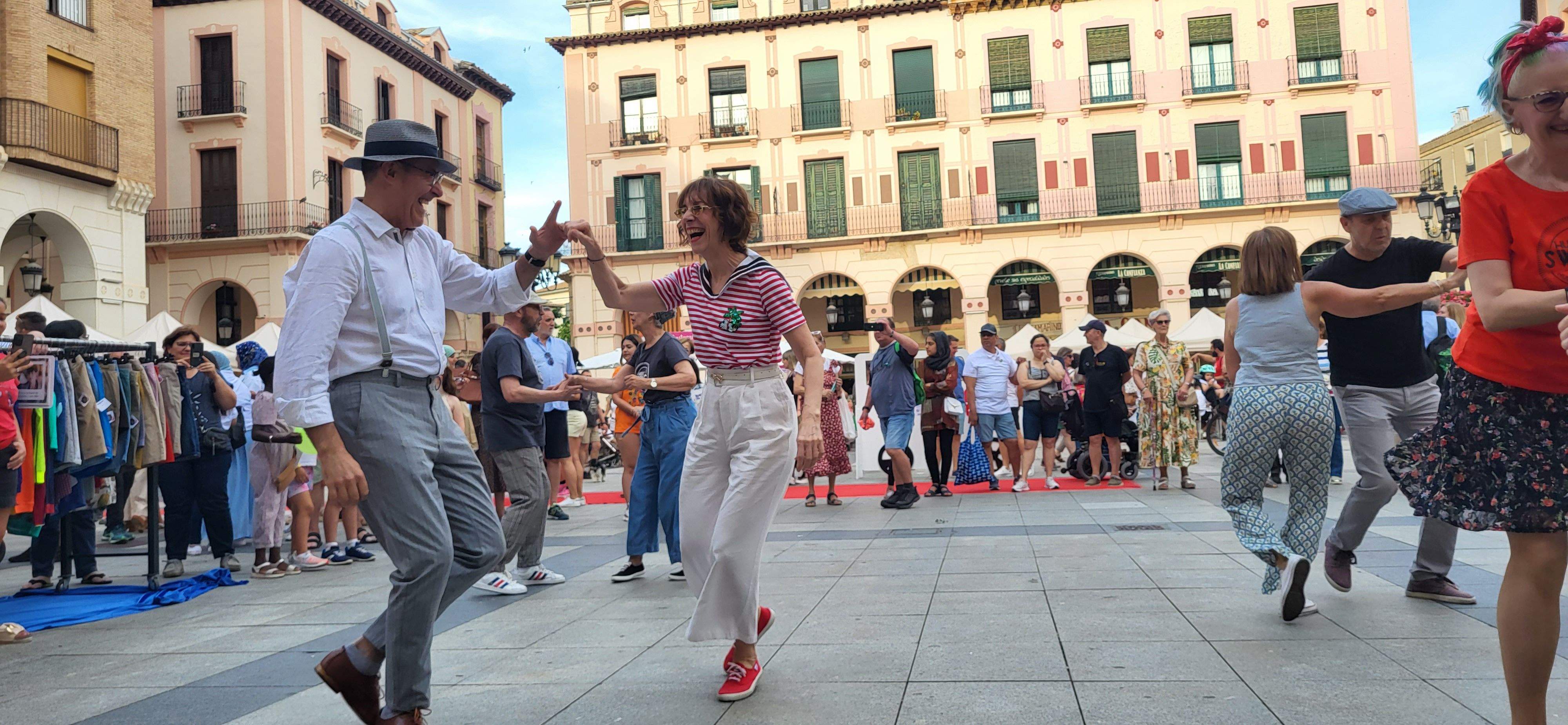 Fiesta de la Moda Re- de Cáritas en Huesca. Foto: Mercedes Manterola