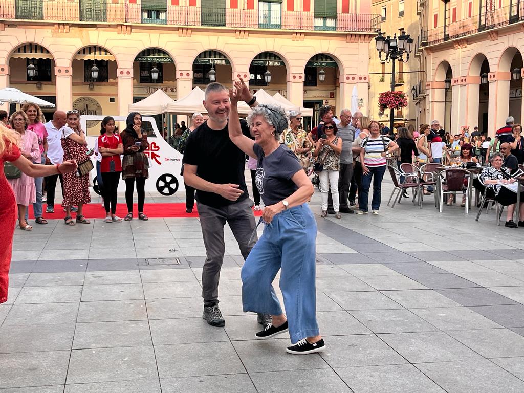 Fiesta de la Moda Re- de Cáritas en Huesca. Foto: Mercedes Manterola