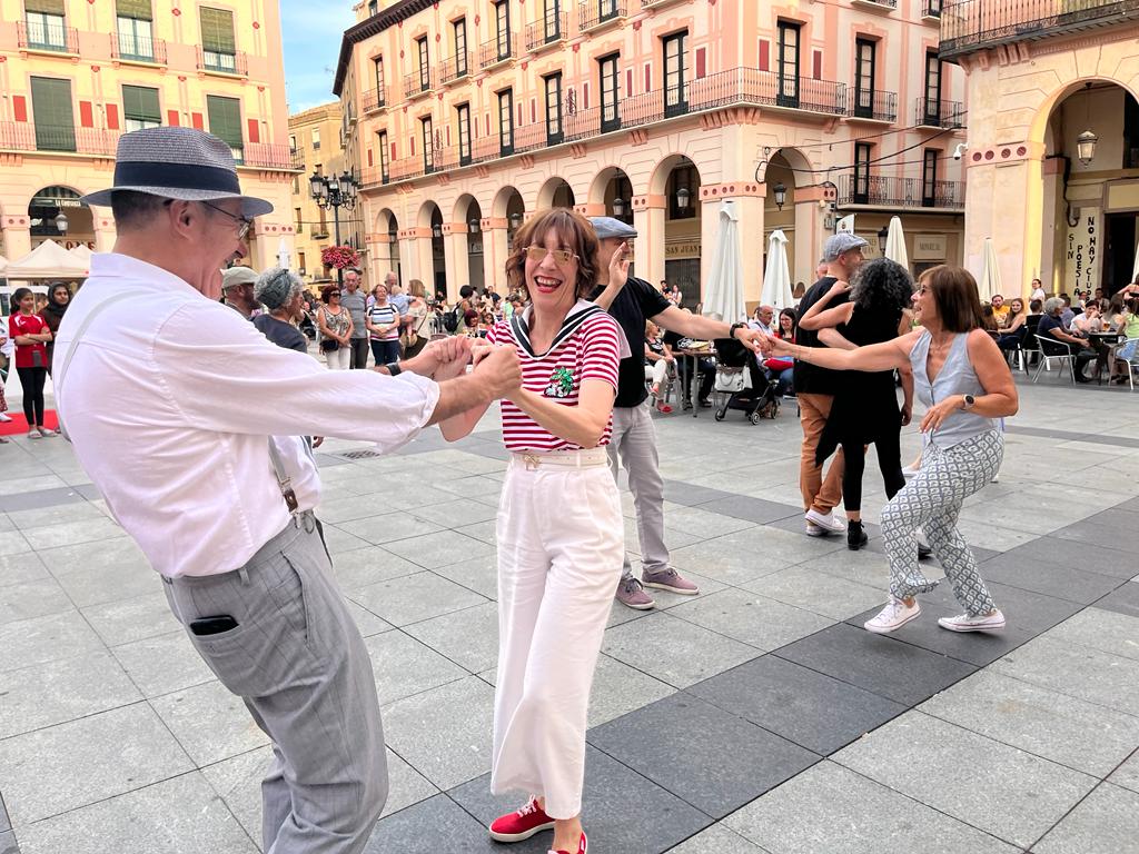 Fiesta de la Moda Re- de Cáritas en Huesca. Foto: Mercedes Manterola