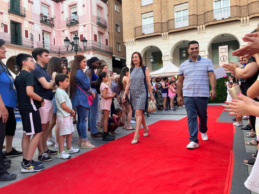 Fiesta de la Moda Re- de Cáritas en Huesca. Foto: Mercedes Manterola