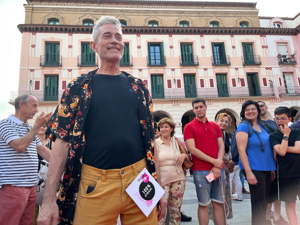 Fiesta de la Moda Re- de Cáritas en Huesca. Foto: Mercedes Manterola