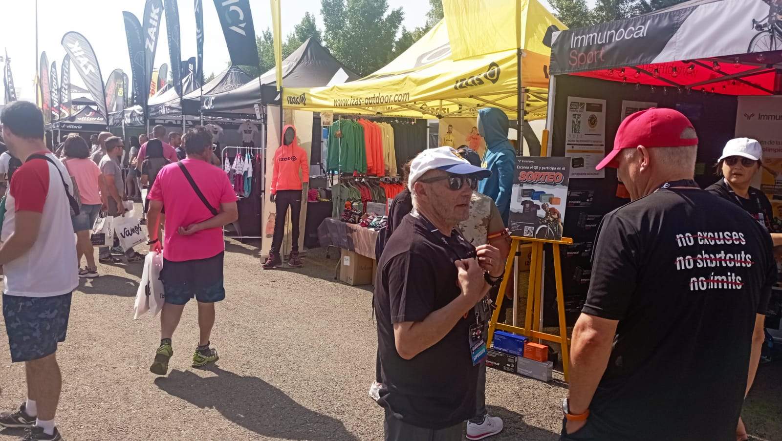 Ambiente en la Quebrantahuesos