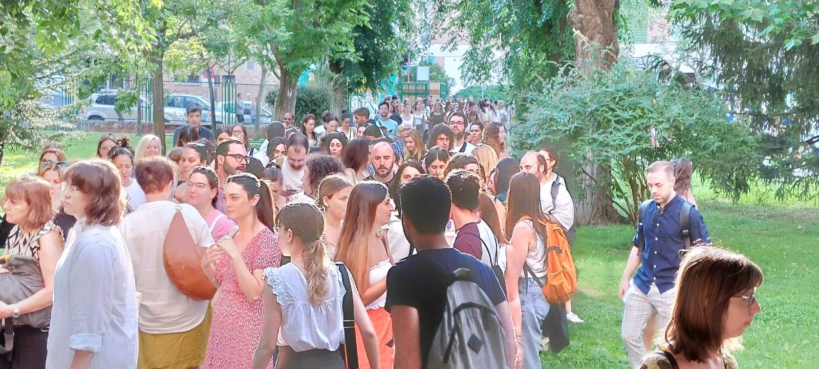 Imágenes de las oposiciones en el IES Sierra de Guara