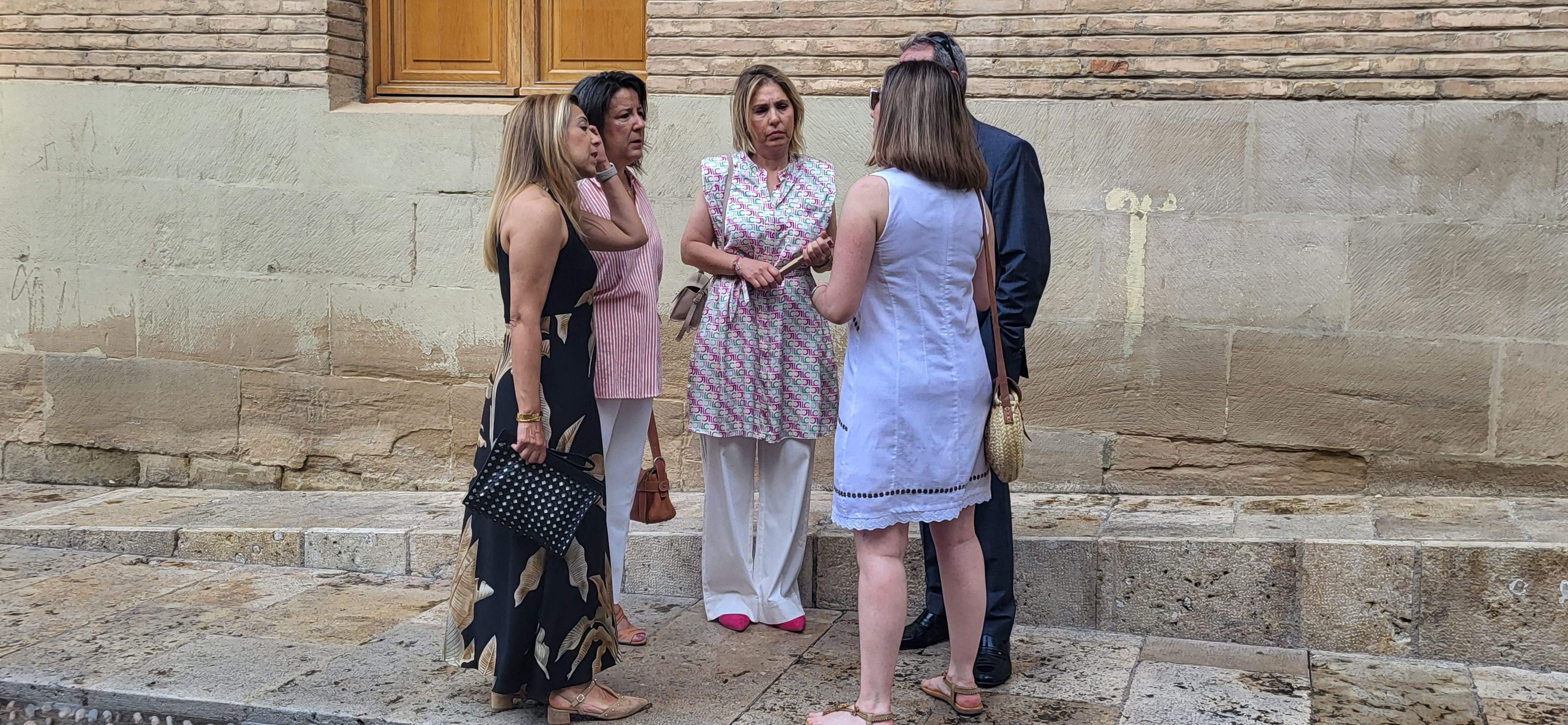 Sesión de investidura del nuevo Ayuntamiento de Huesca. Foto Myriam Martínez 