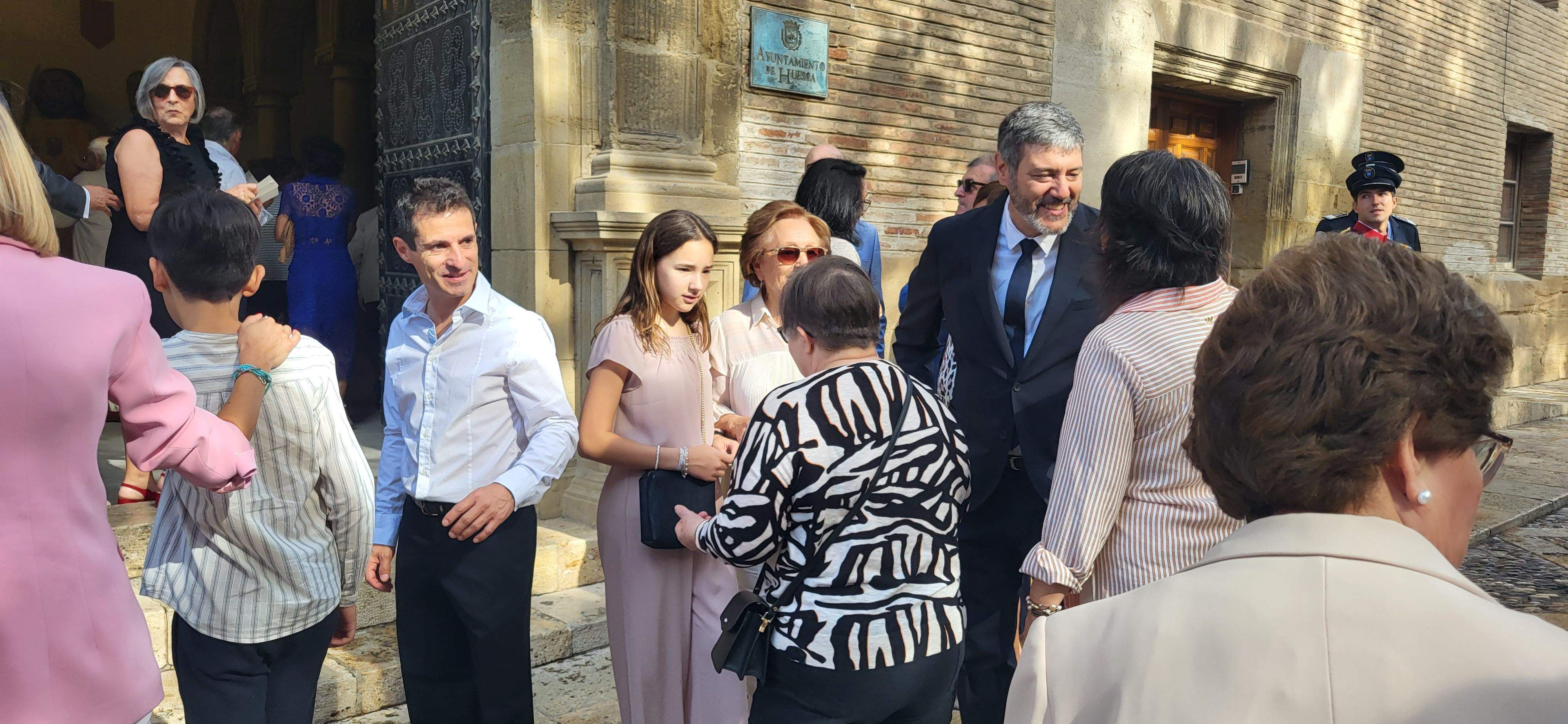 Sesión de investidura del nuevo Ayuntamiento de Huesca. Foto Myriam Martínez 