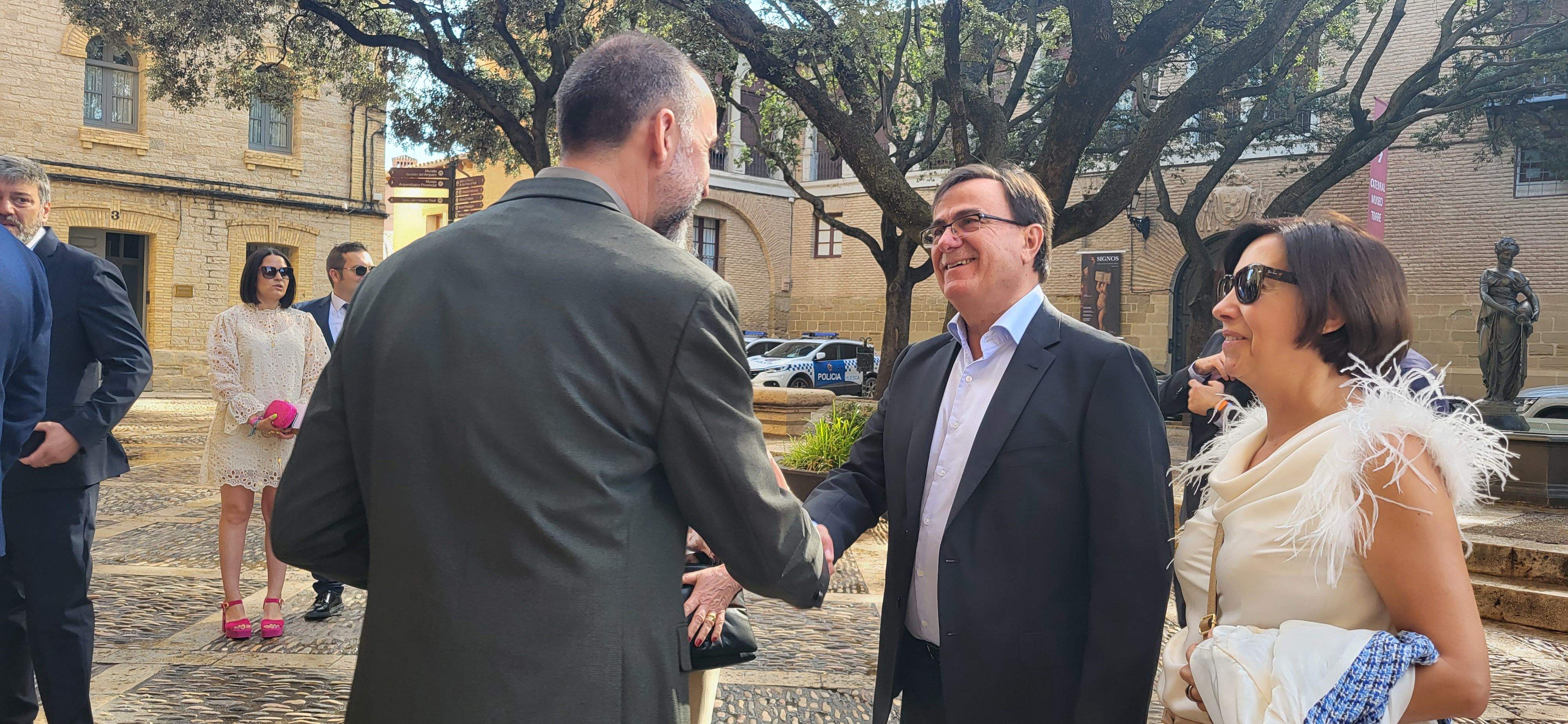 Sesión de investidura del nuevo Ayuntamiento de Huesca. Foto Myriam Martínez 
