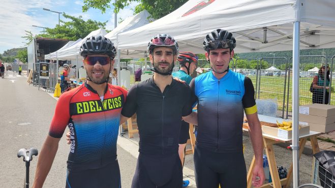 Podio masculino de la Treparriscos. Foto: A. Mora Podio masculino de la Treparriscos. Foto: A. Mora