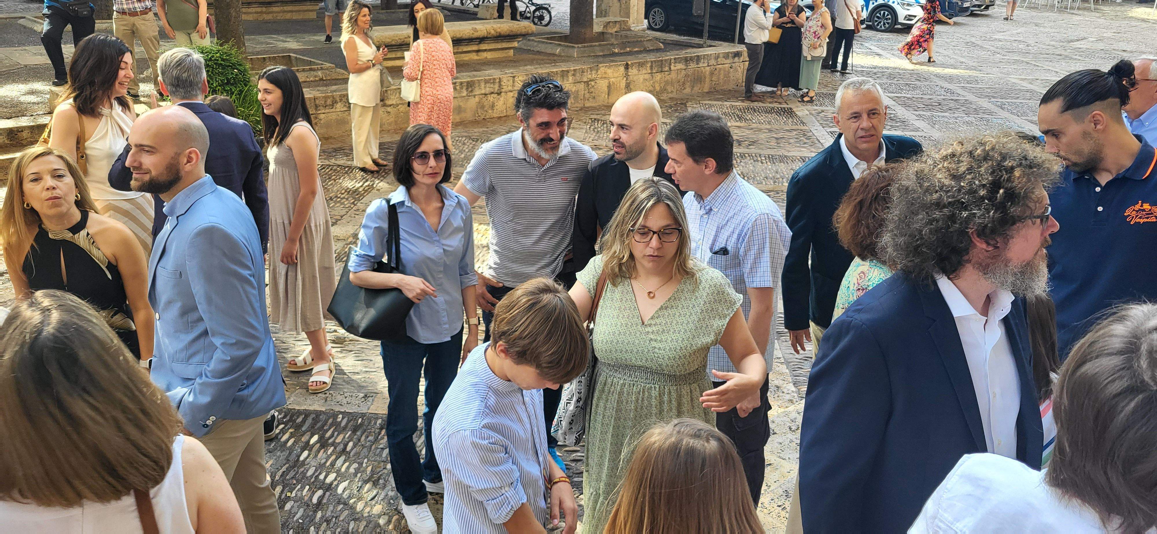 Sesión de investidura del nuevo Ayuntamiento de Huesca. Foto Myriam Martínez 