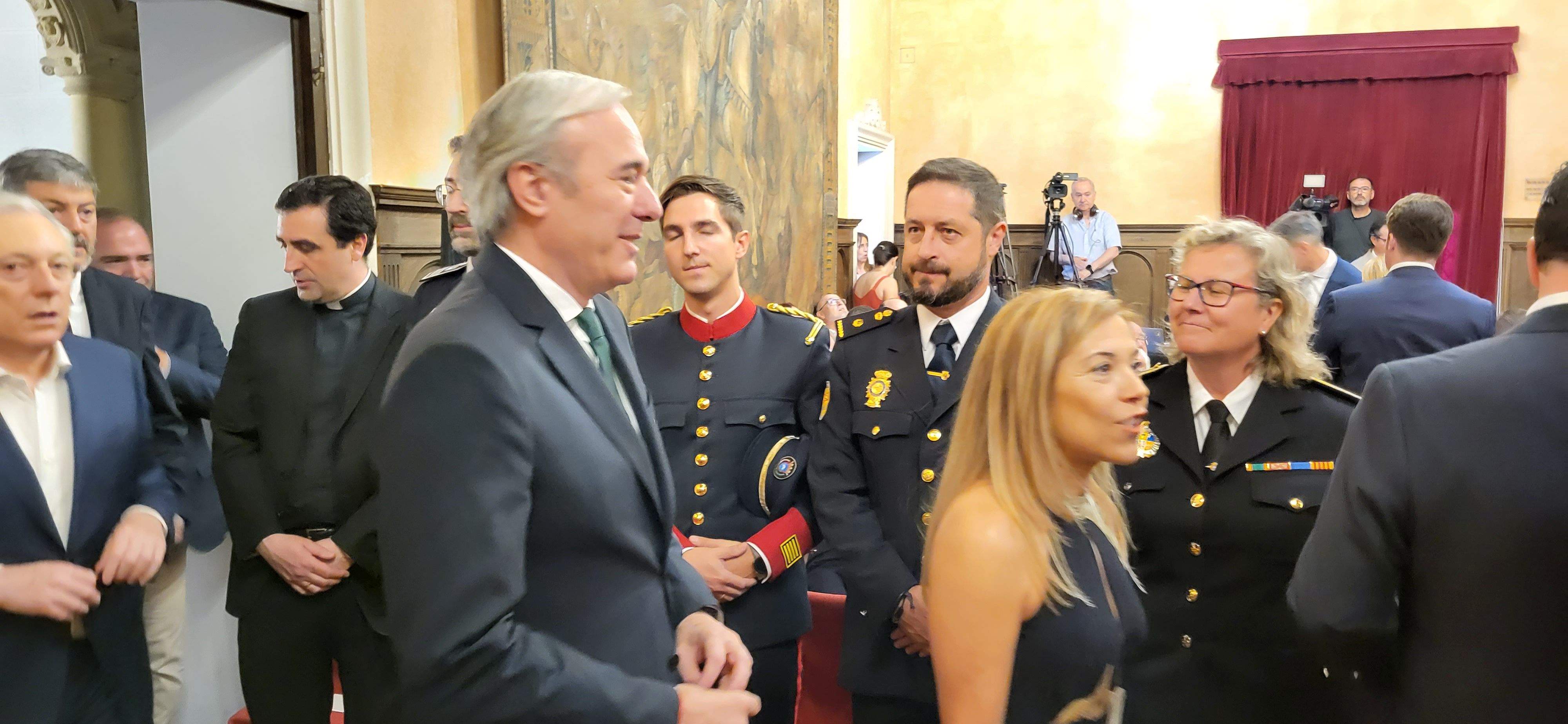 Sesión de investidura del nuevo Ayuntamiento de Huesca. Foto Myriam Martínez 