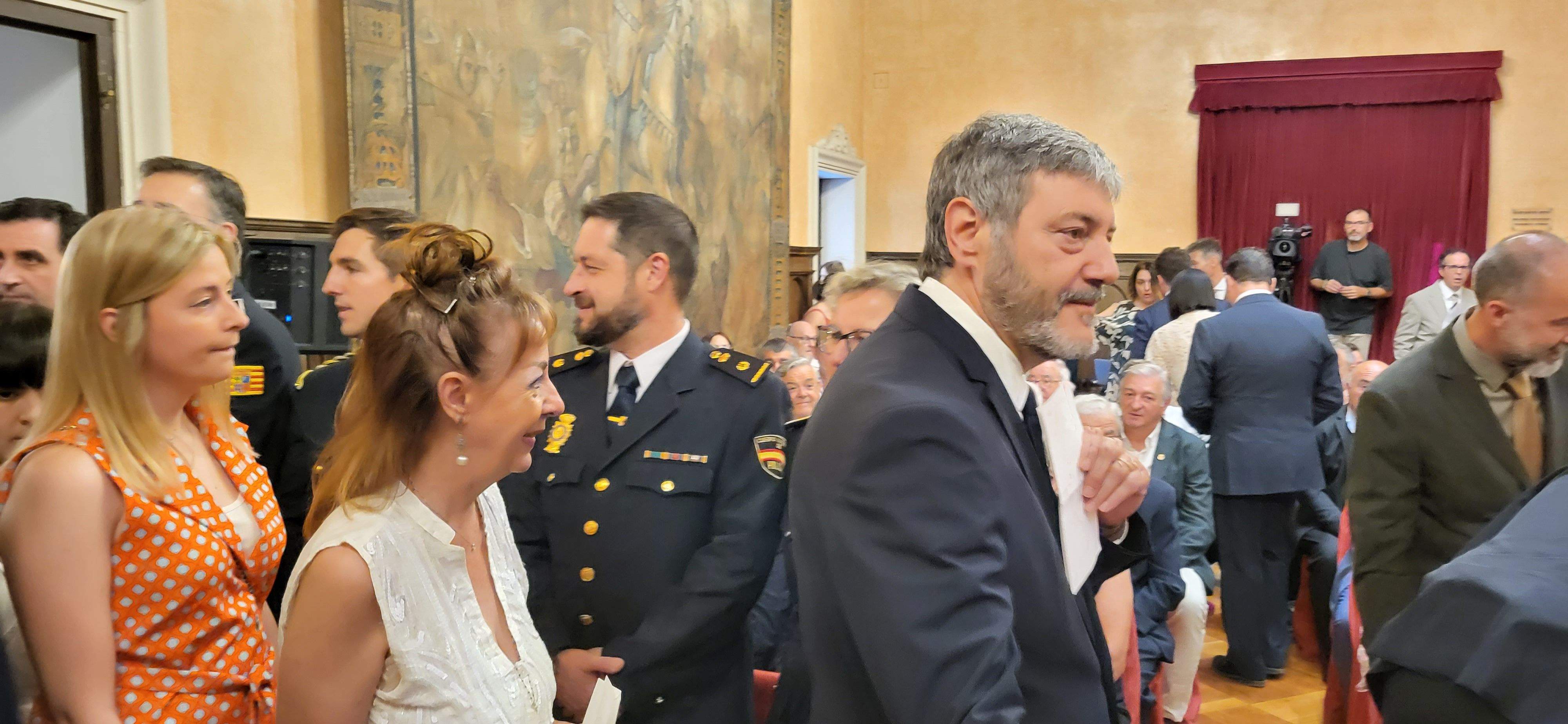 Sesión de investidura del nuevo Ayuntamiento de Huesca. Foto Myriam Martínez 