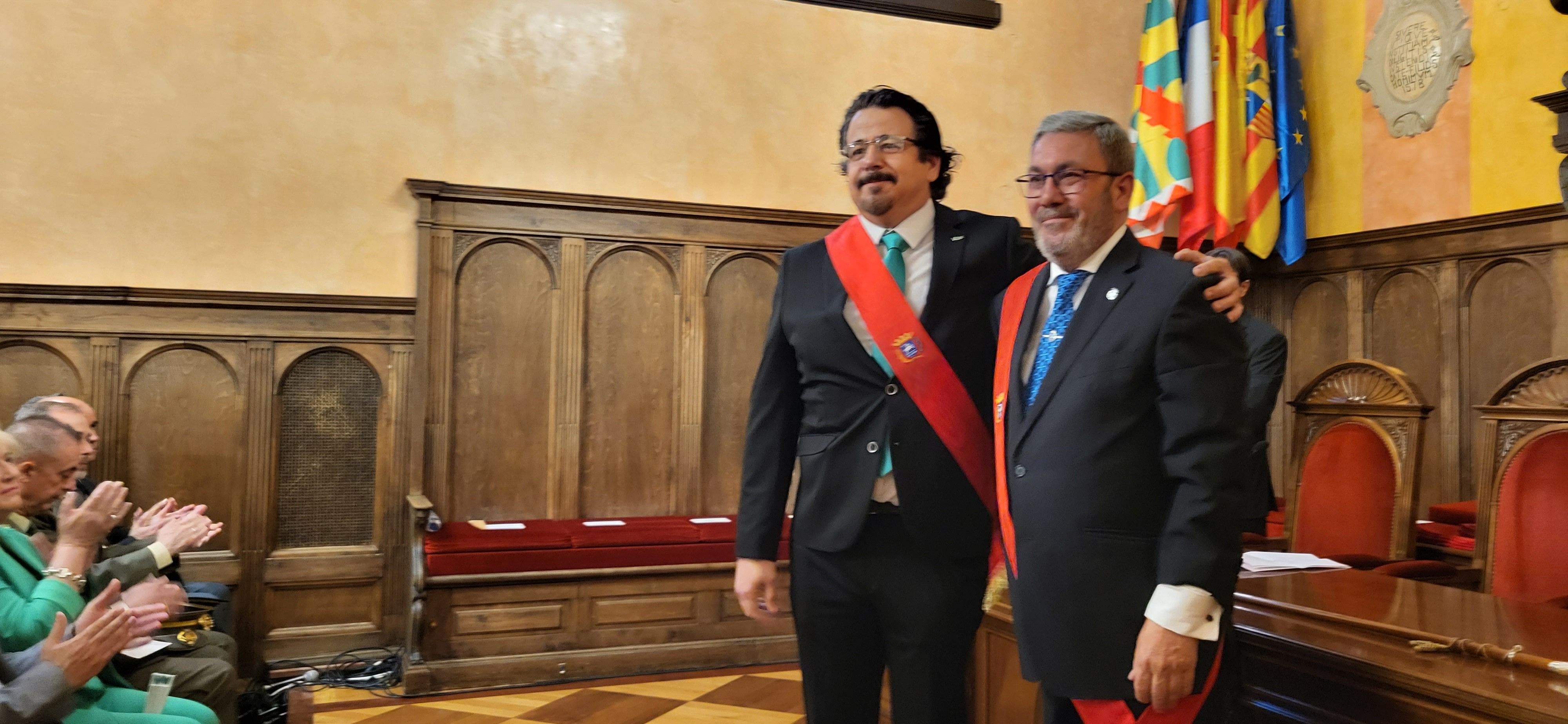 José Luis Rubió Martínez. Sesión de investidura del Ayuntamiento de Huesca. Foto Myriam Martínez 