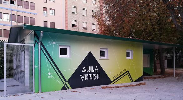 El Aula Verde "Berta Cáceres" ofrece múltiples actividades.