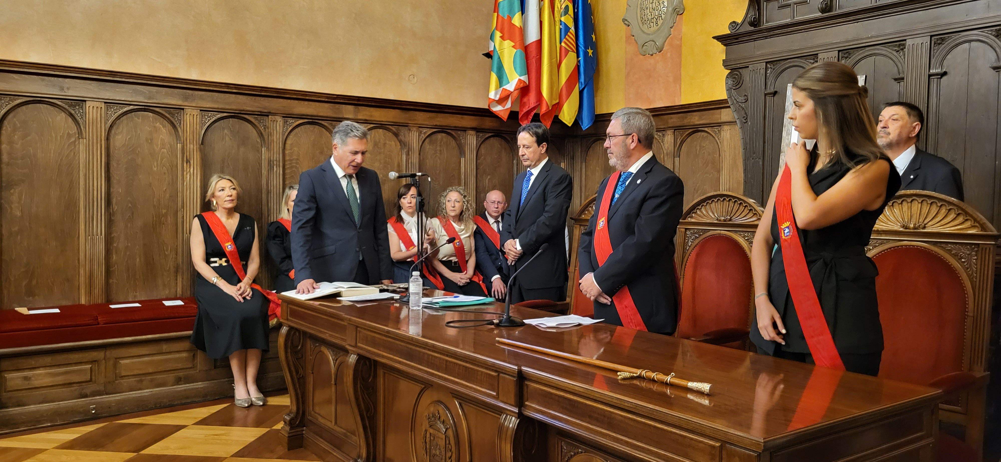 Ricardo Oliván,primer teniente de alcalde, portavoz del equipo de gobierno y concejal de Presidencia, Hacienda, y Participación ciudadana e igualdad. Foto Myriam Martínez 