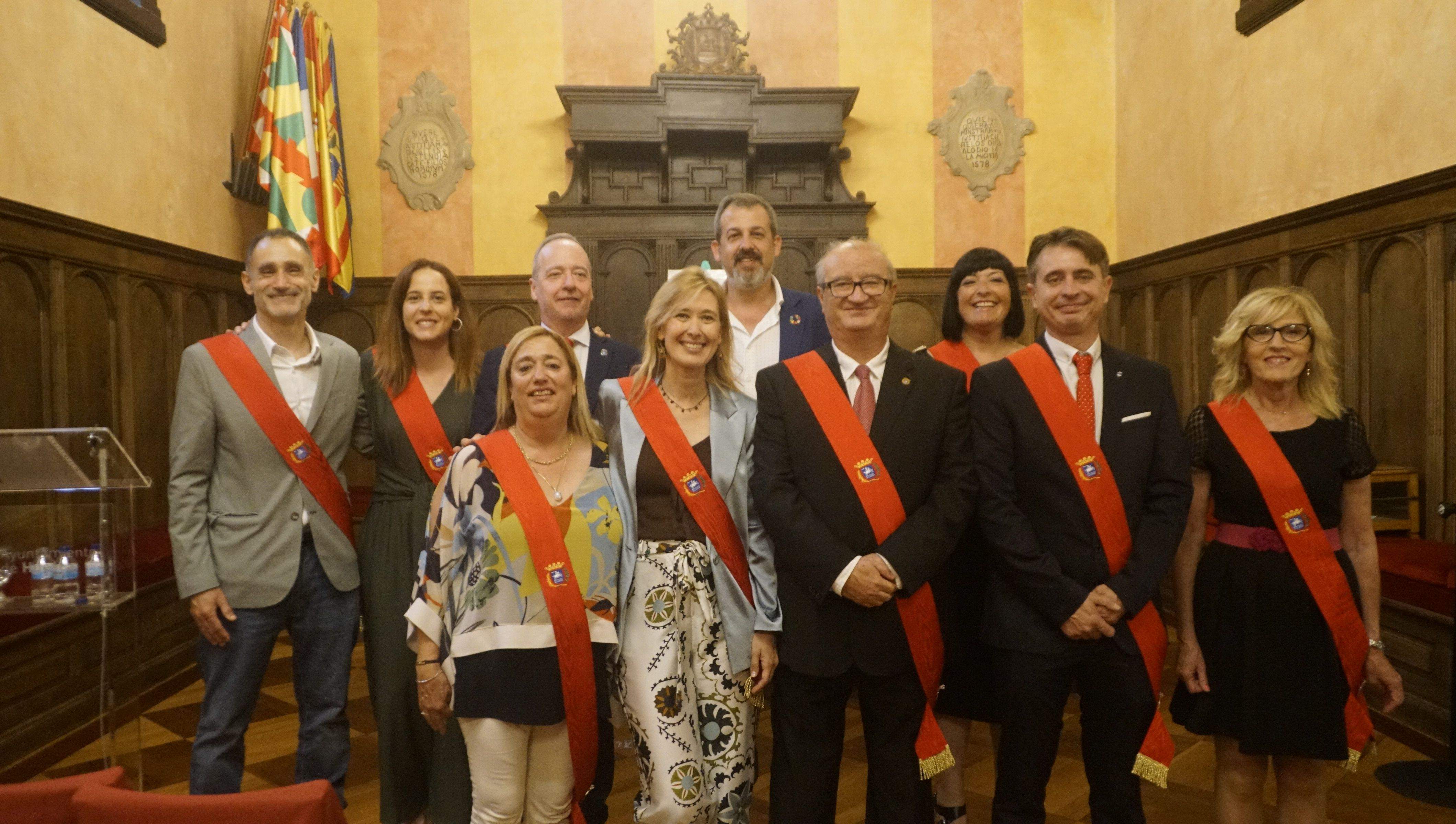 Concejales del PSOE de la nueva corporación.